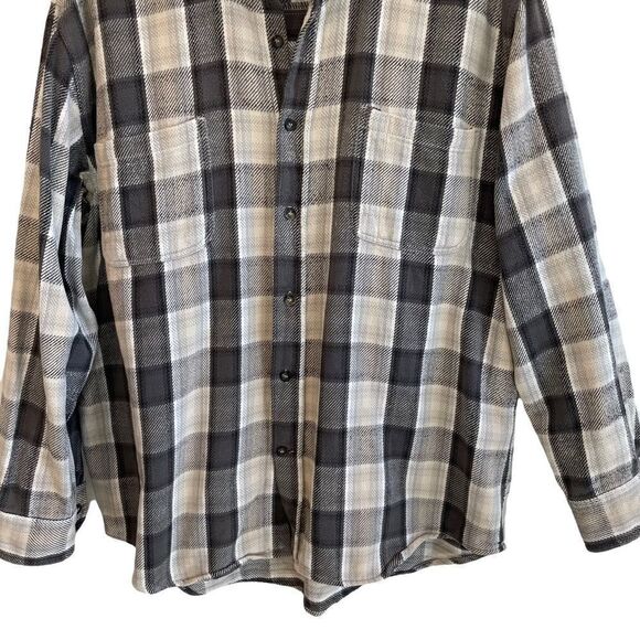 Work Centre Plaid Shacket 100% Thick Cotton - Picture 4 of 10